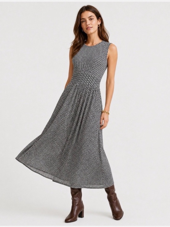 Boden Dresses & Skirts - Boden Thea Sleeveless Midi Dress French Navy, Arc Geo, 10 R